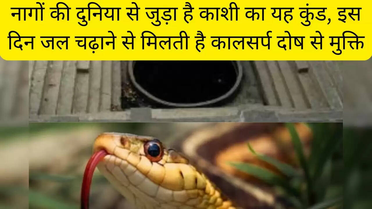 नागों की दुनिया से जुड़ा है काशी का यह कुंड, इस दिन जल चढ़ाने से मिलती है कालसर्प दोष से मुक्ति