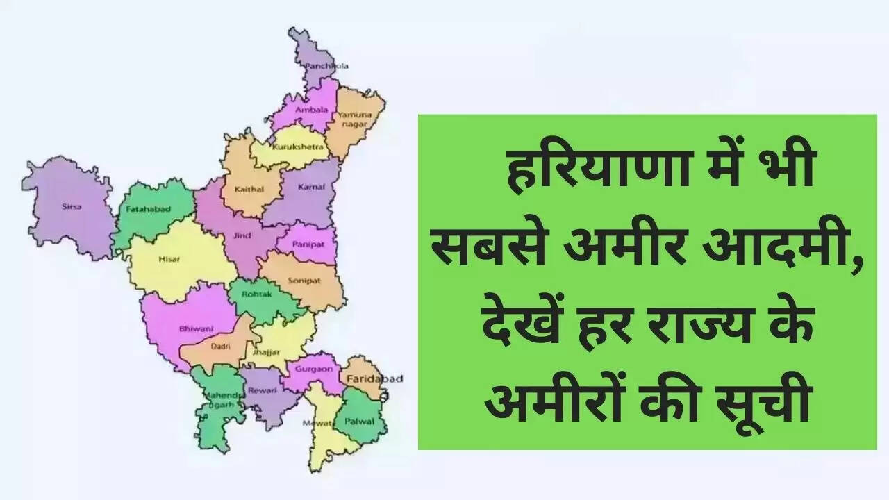 Richest Mens in Haryana: हरियाणा में भी सबसे अमीर आदमी, देखें हर राज्य के अमीरों की सूची